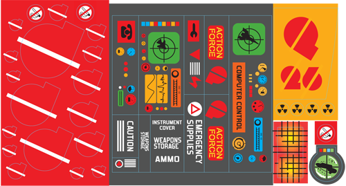 Q Force Sticker Pack